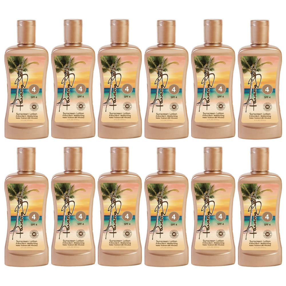 Panama Jack sunscreen tanning lotion used daily as part of sun care