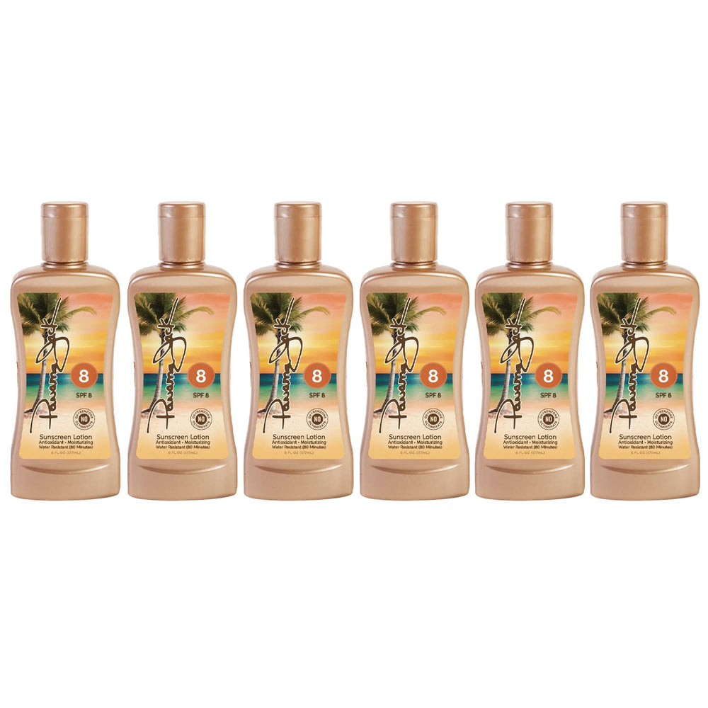 Panama Jack gluten-free and paraben-free formula shown in product image