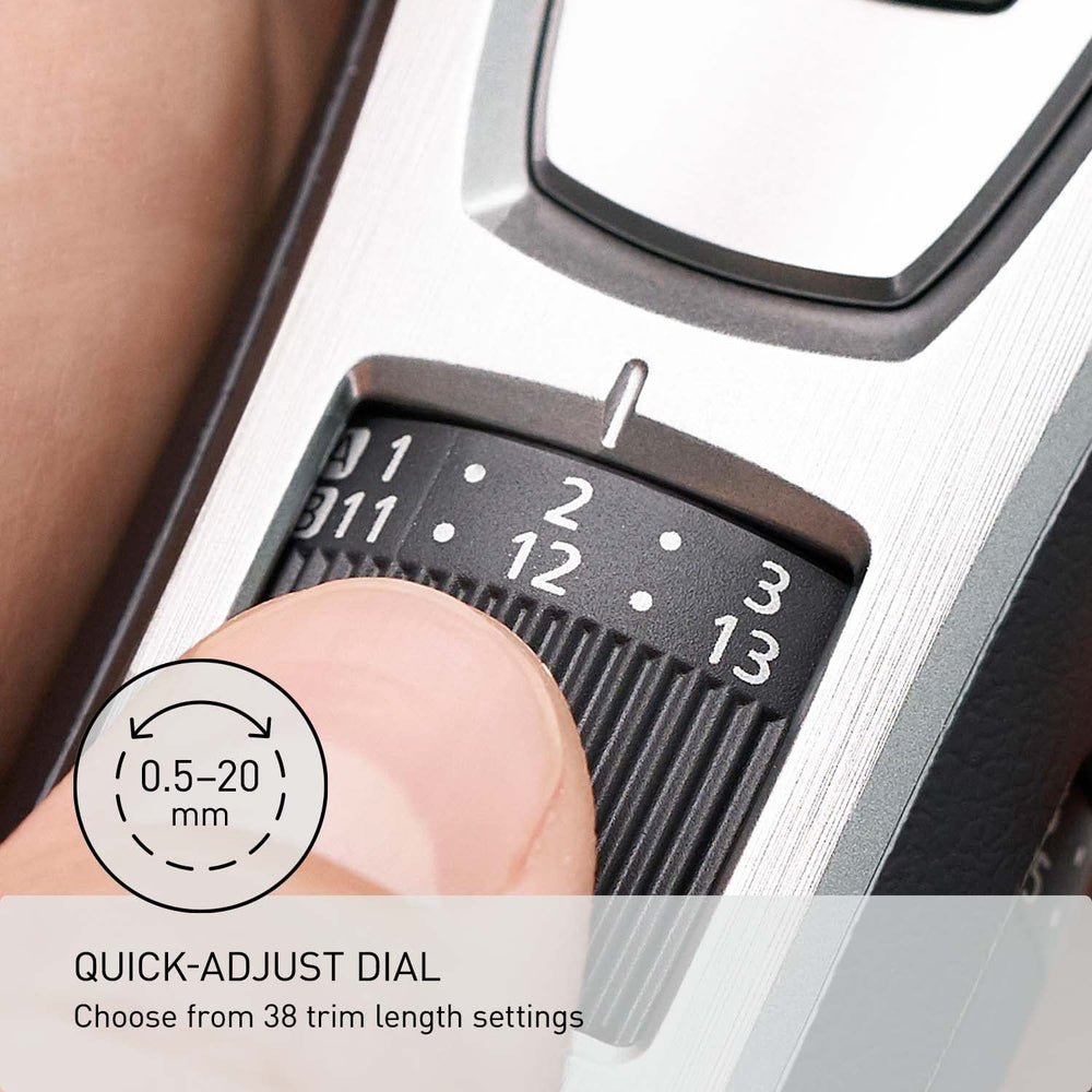 Panasonic ER-GB80-S cordless operation for flexible grooming on the go