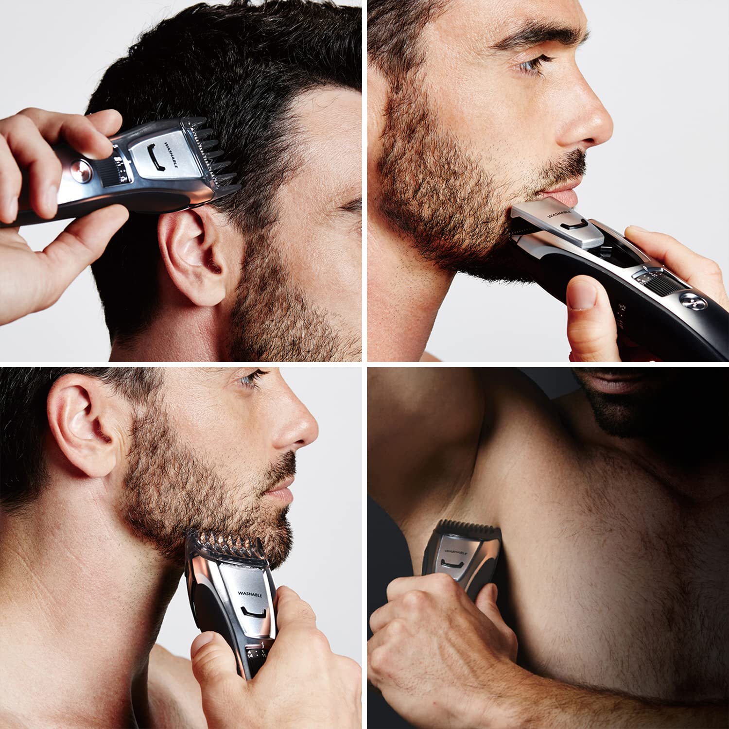 Panasonic ER-GB80-S slide-up edge/detail trimmer for clean lines