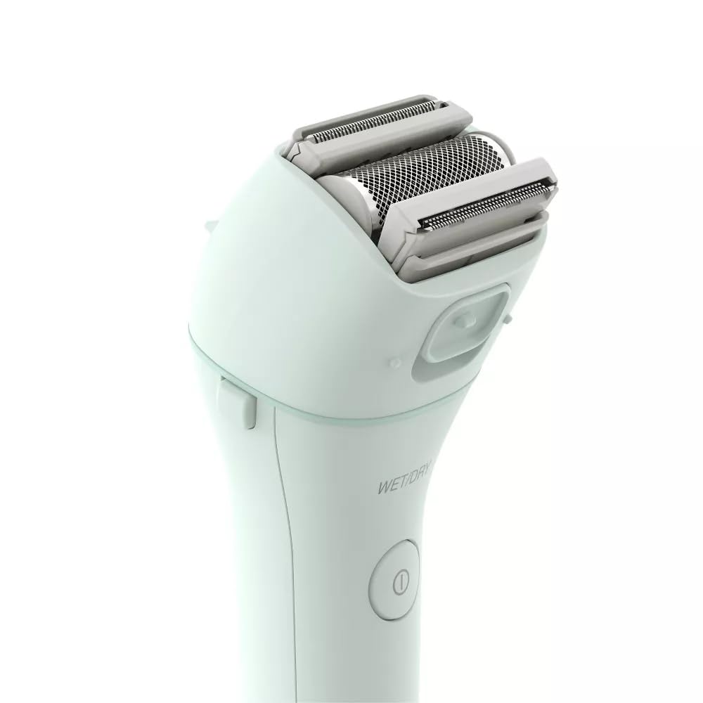 Panasonic ES-WL60 bikini-trimmer shows precise pop-up trim for delicate areas.