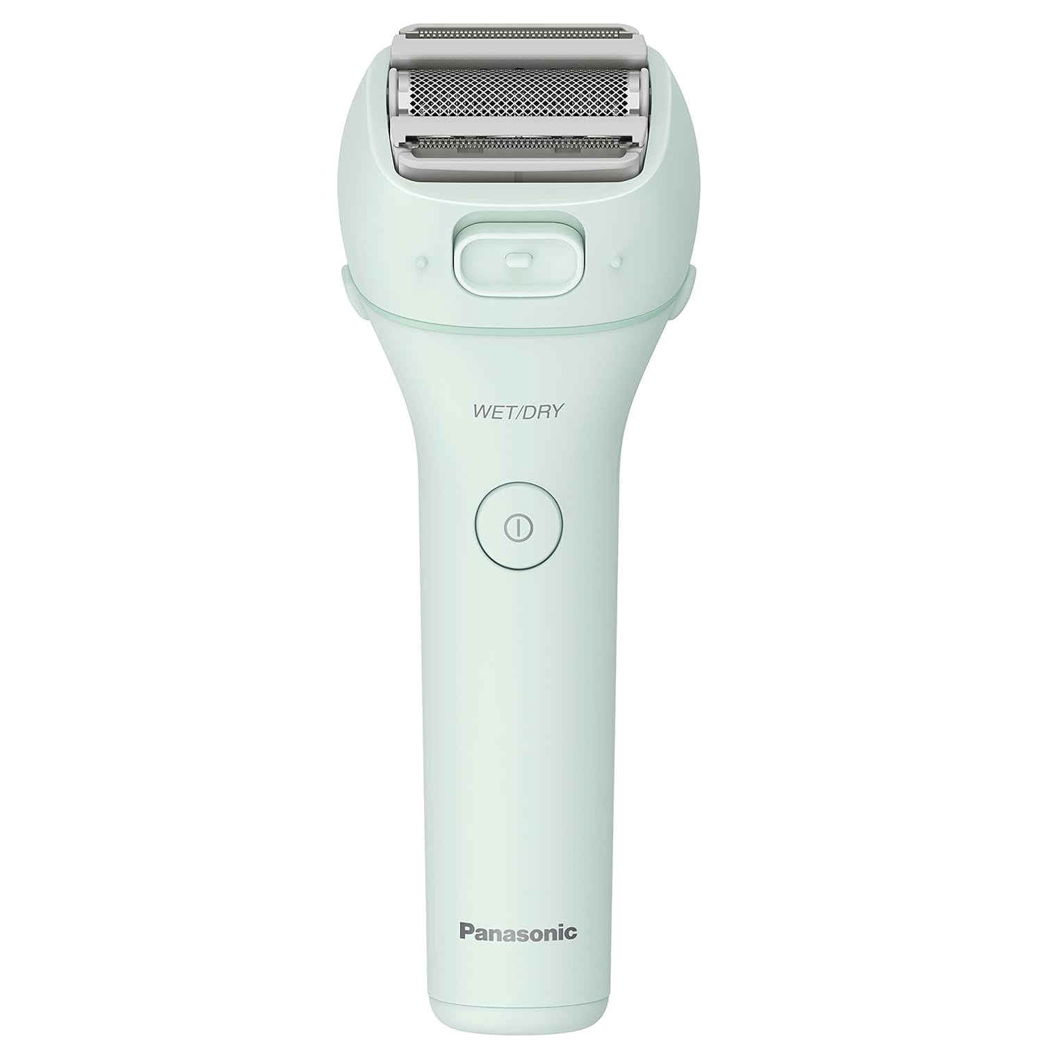 Panasonic ES-WL60 front view highlights ergonomic design for comfortable, gentle shaving.