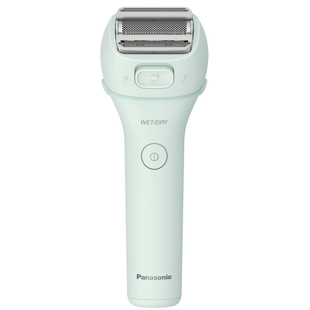 Panasonic ES-WL60 front view highlights ergonomic design for comfortable, gentle shaving.