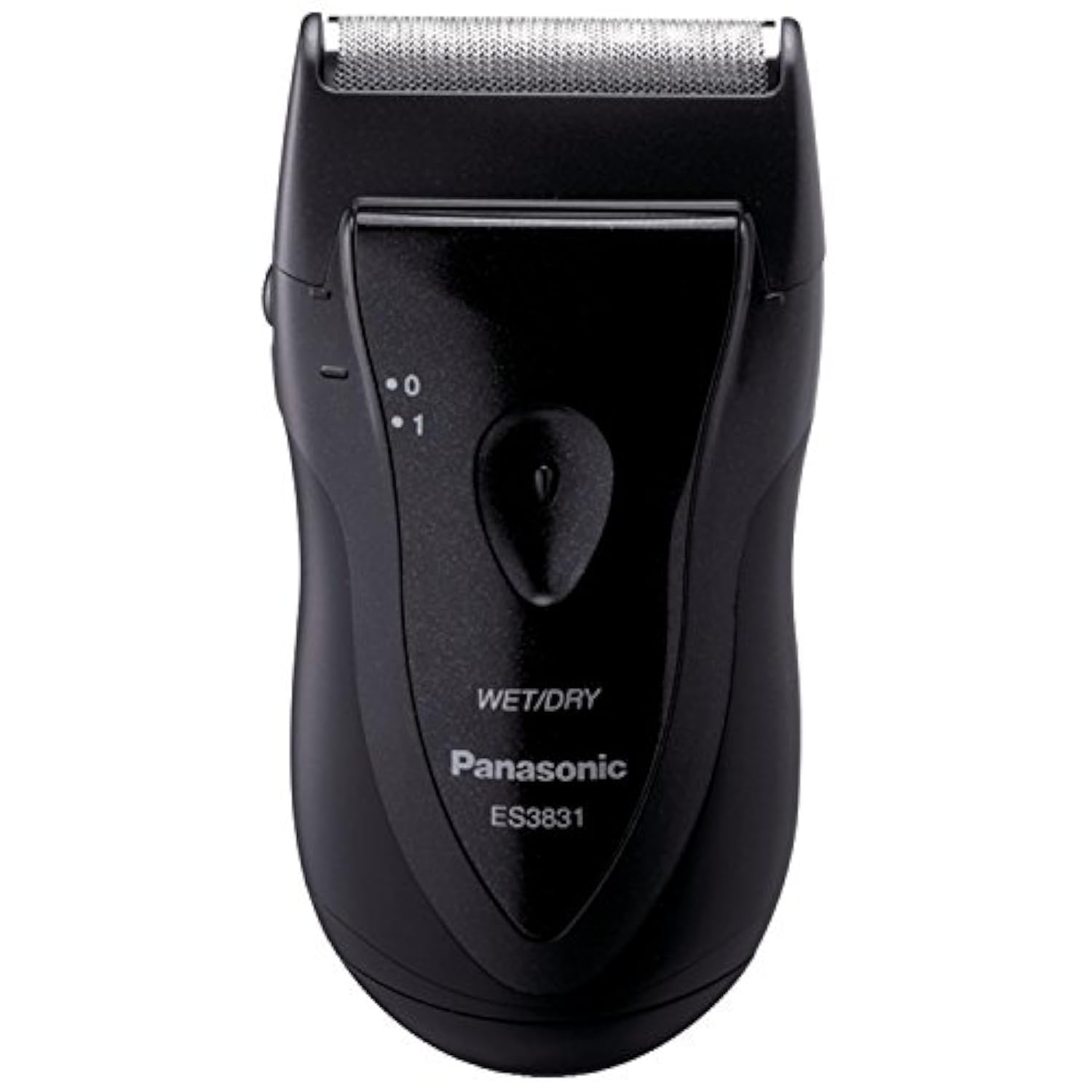 Panasonic Pro-Curve travel shaver floating head closeup for precise contouring on the go.