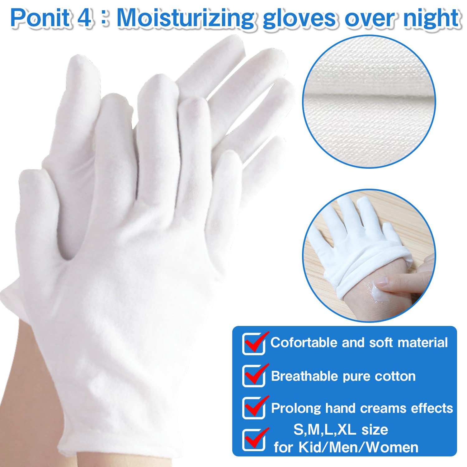 PANGTIKU gloves absorb sweat during work or chores