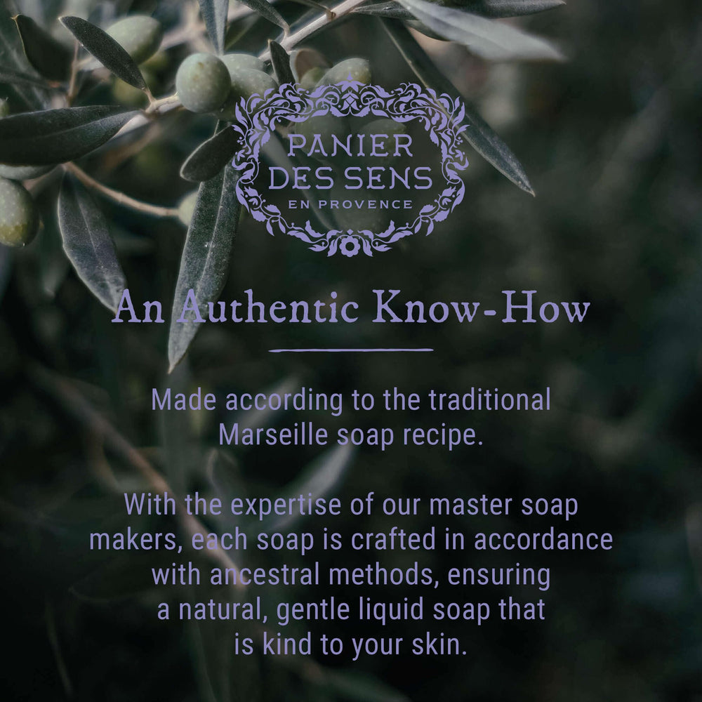 Panier des Sens dermatologically tested label signals skin-friendly cleansing.