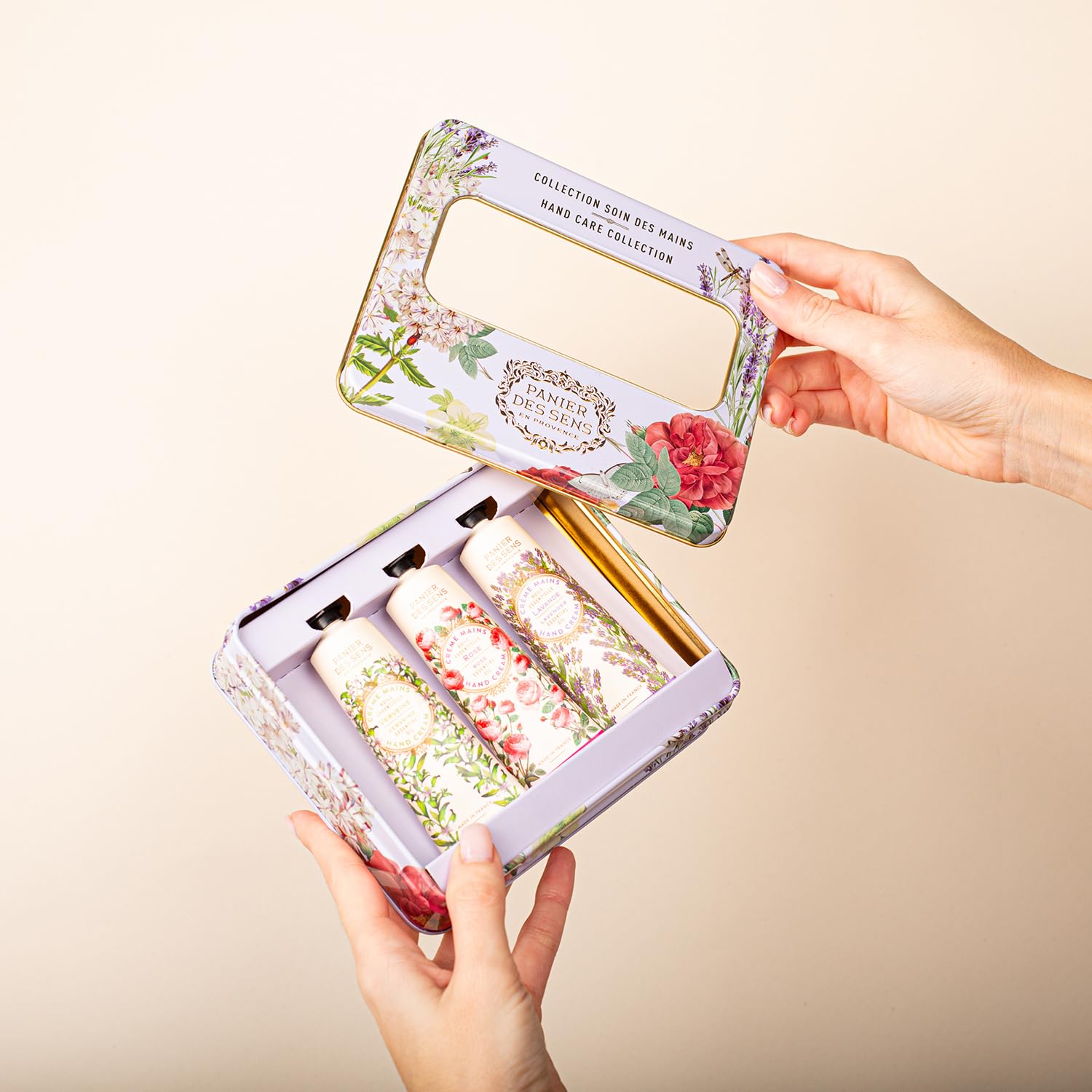 Panier des Sens gift box Provence design – stylish packaging for gifts and keepsakes.