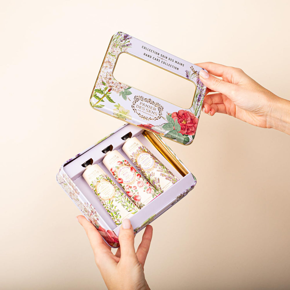 Panier des Sens gift box Provence design – stylish packaging for gifts and keepsakes.