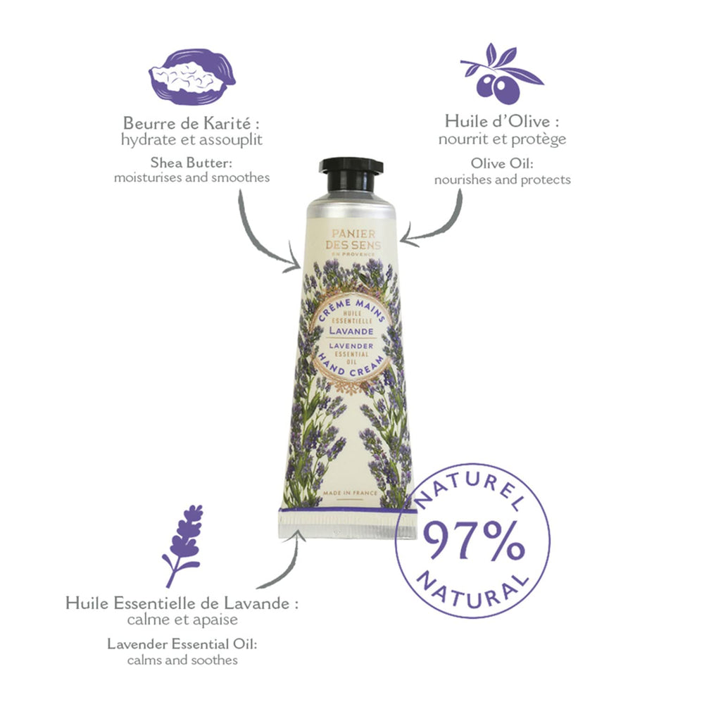 Panier des Sens travel-size lotion – compact on-the-go care for hands.