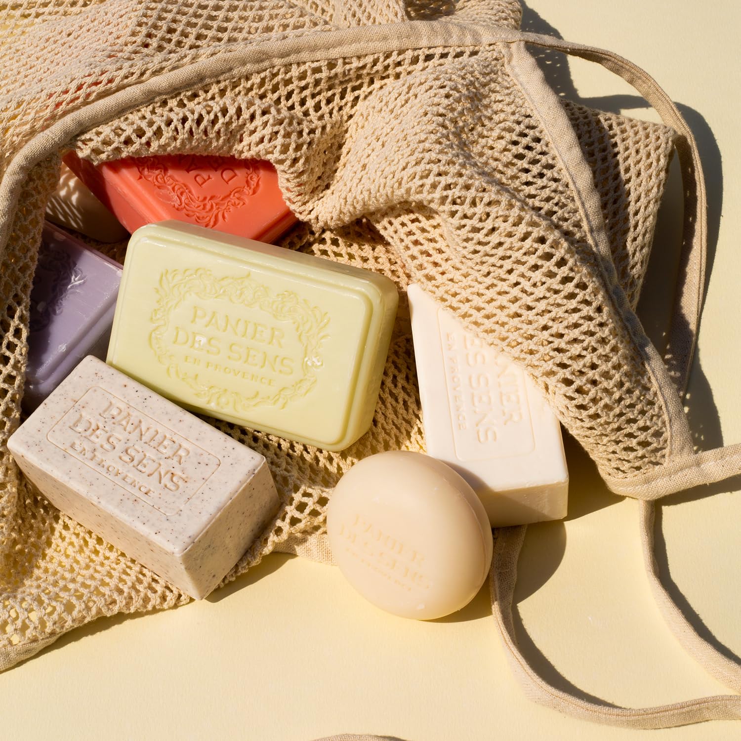 Panier des Sens orange blossom bar soap ideal for daily body and hand cleansing