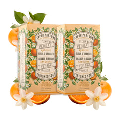 Panier des Sens orange blossom bar soap packaged for gifting and eco-friendly display