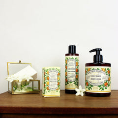 Panier des Sens orange blossom bar soap scent highlights a sparkling floral mood
