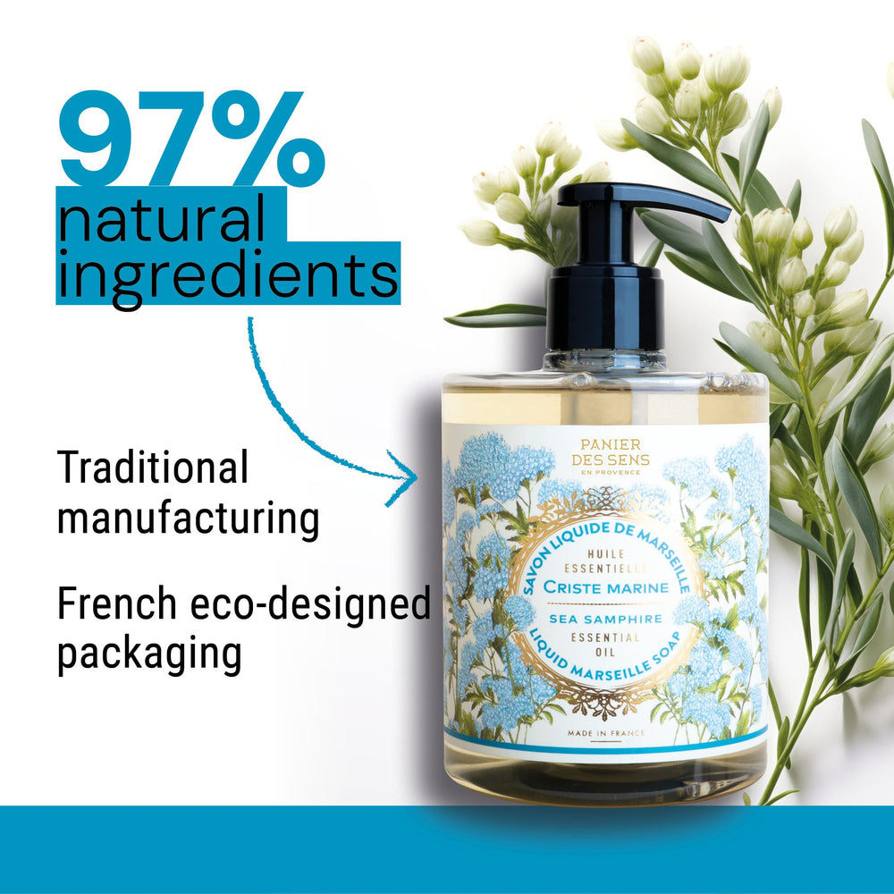 Panier des Sens refillable packaging indicates sustainable kitchen and bathroom routine