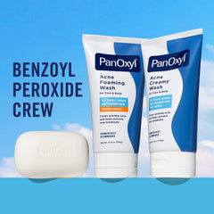 PanOxyl pump top for controlled dispensing and easy daily use