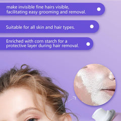 PANSLY mist nozzle close-up highlights upgraded spray for reducing friction during shaving