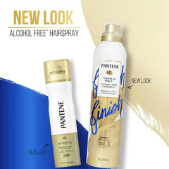 Pantene Air Spray is alcohol-free, reducing drying sensation while styling.