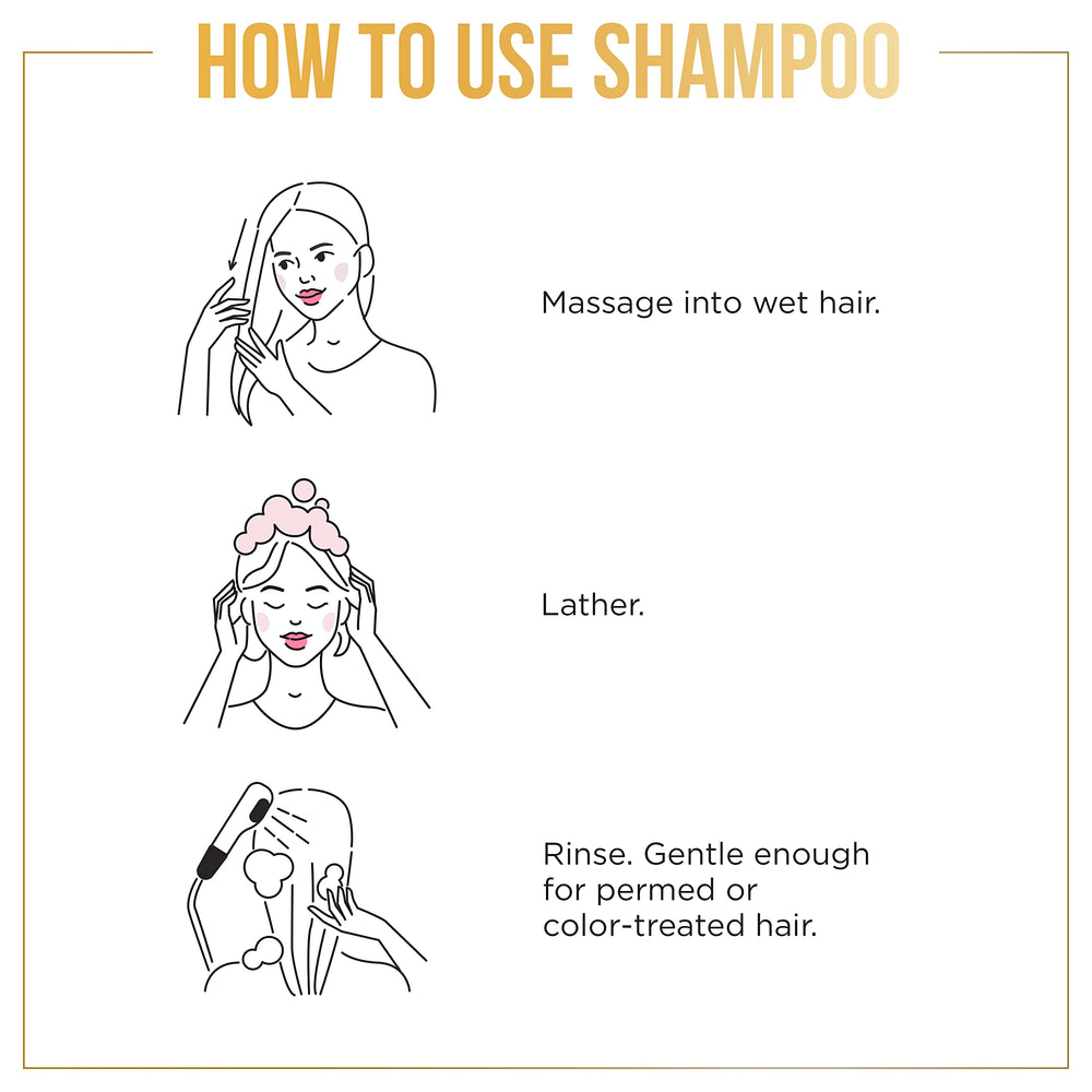 Pantene all-hair-types visual demonstrates versatility for straight to curly textures.