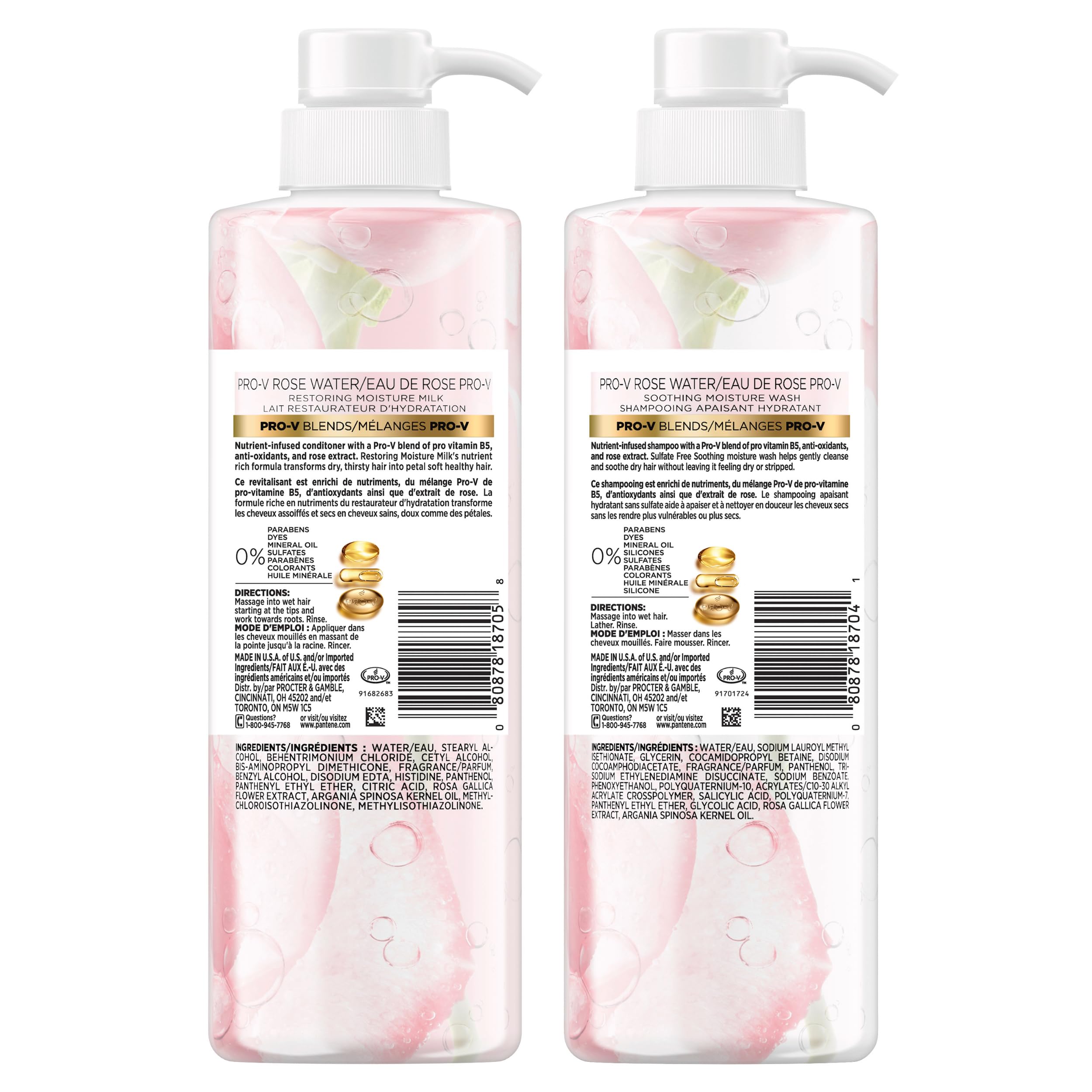Pantene dual-pack display emphasizes convenient two-pack for everyday routine.