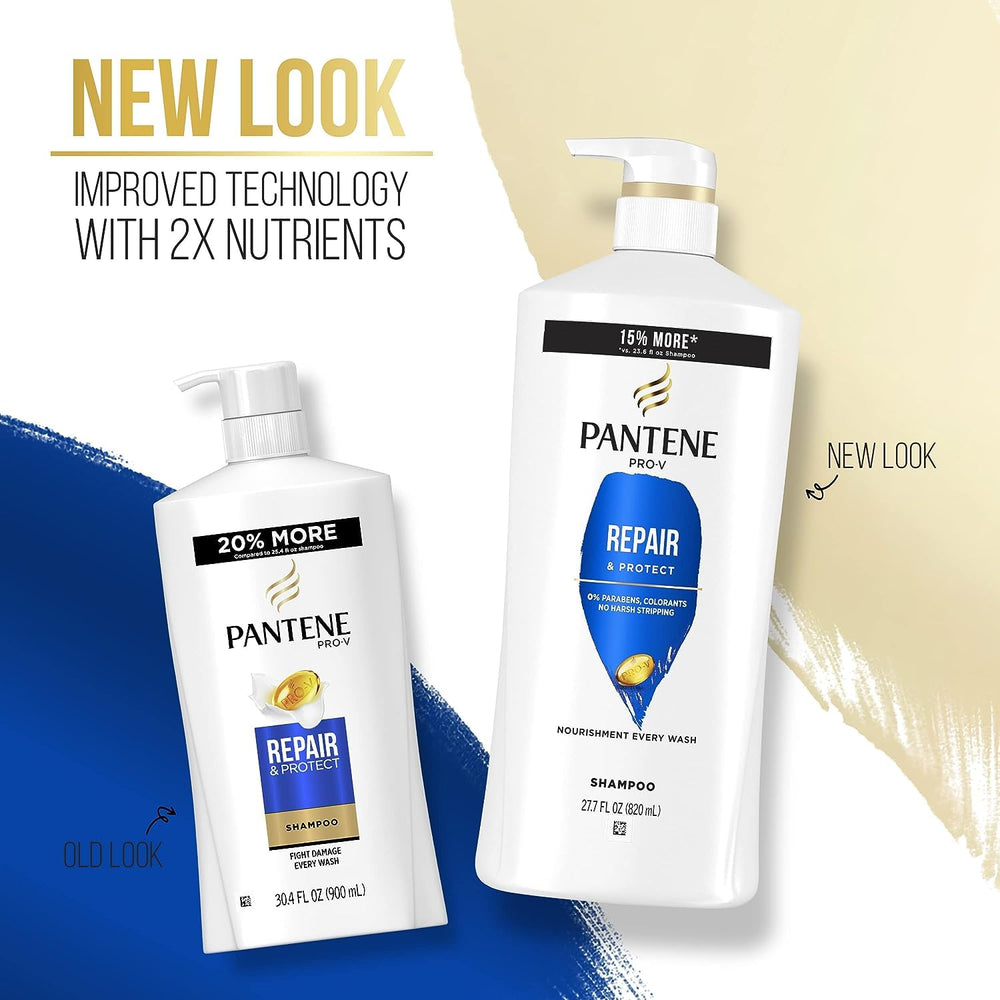 Pantene hair after-use shine close-up showing smooth hydration