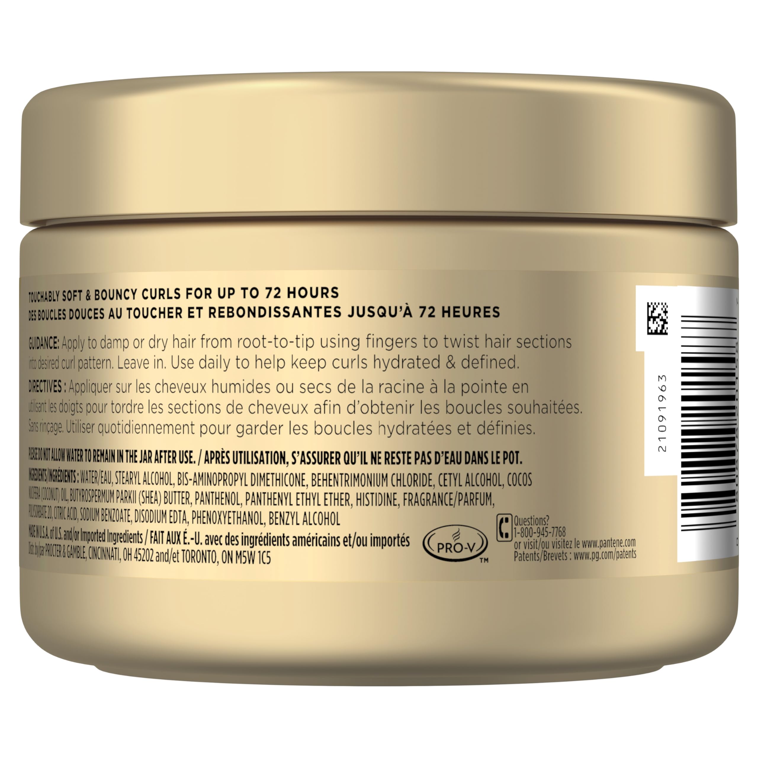 Pantene Miracle Rescue Curl Define & Shine daily-use routine shot.
