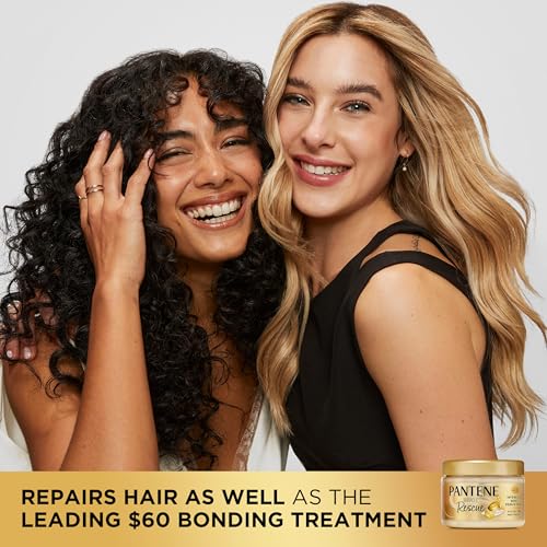 Pantene Miracle Rescue Mask after-use hair showing smoothness and manageability.