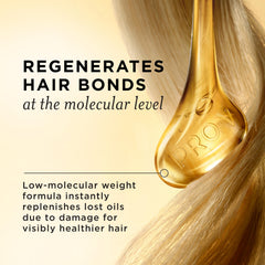 Pantene Miracle Rescue Regenerative Hair Oil on fine hair highlights lightweight hydration and shine.