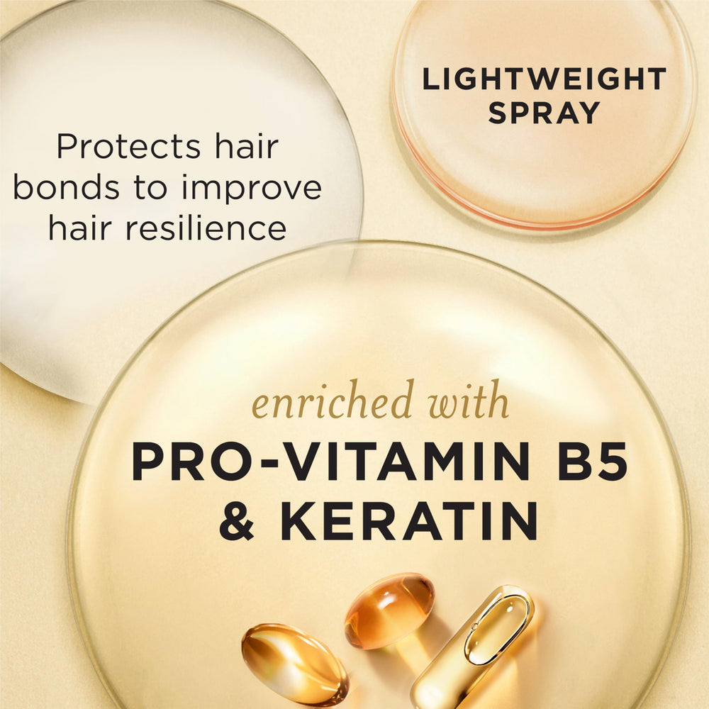 Pantene Miracle Rescue smooth-shine bottle shows lightweight, non-greasy finish.