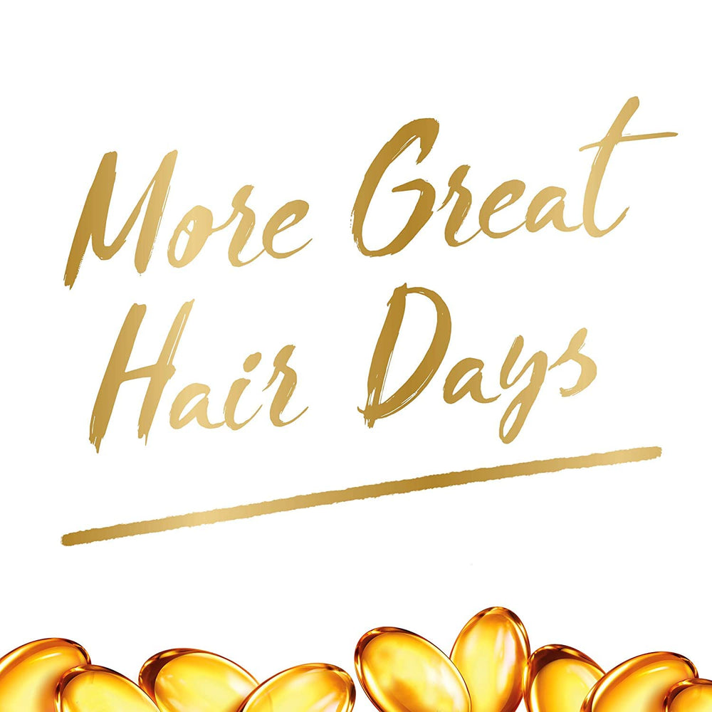 Washing routine with Pantene Curl Perfection Moisturizing Shampoo and Conditioner for balanced moisture.
