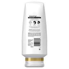 Pantene Pro-V Radiant Color Shine Conditioner label emphasizes Pro-V nutrients for hair health.