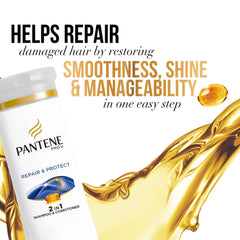 Pantene Pro-V Repair & Protect collection packaging highlighting nourishing care.