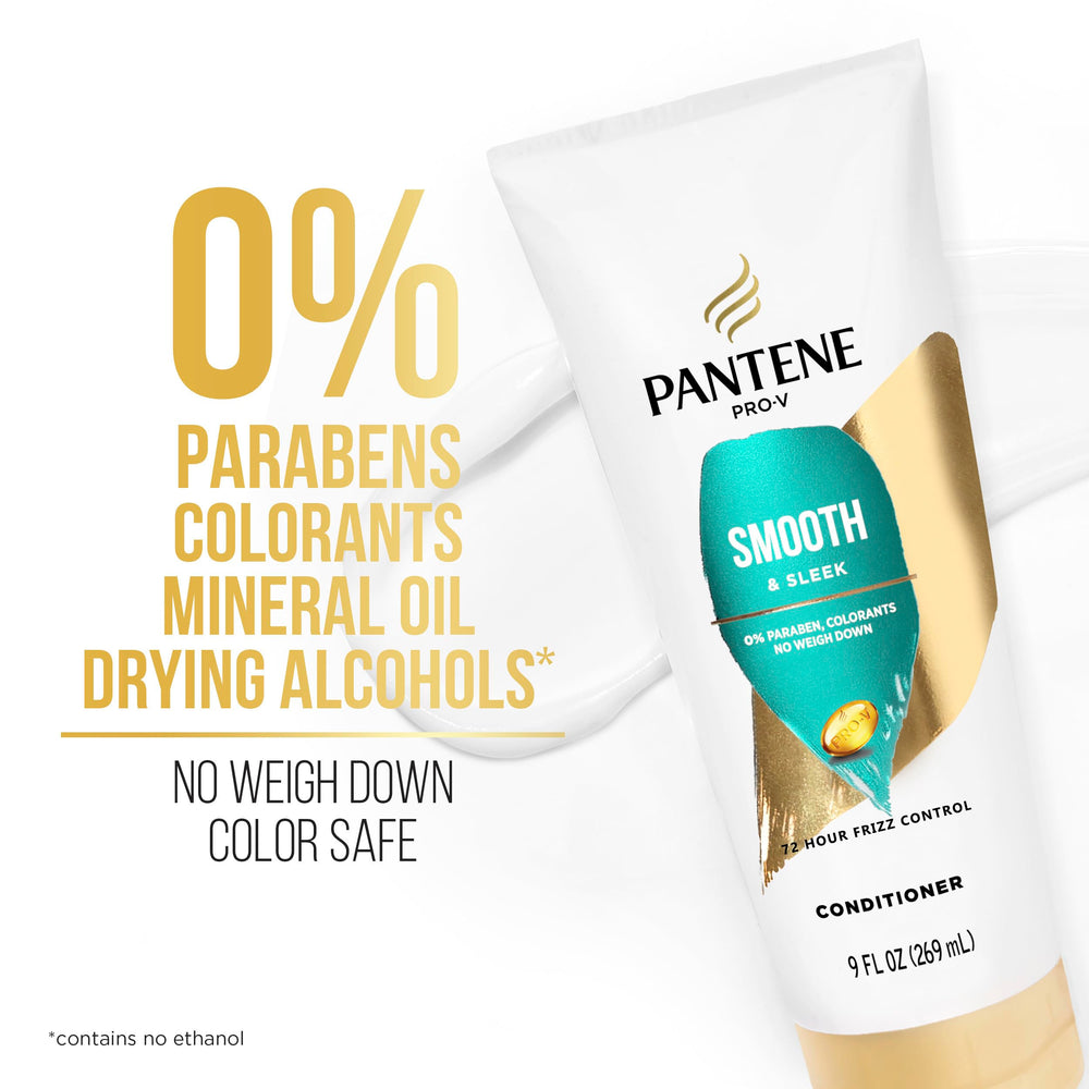 Pantene Pro-V Smooth argan oil from Morocco closeup for shine and softness