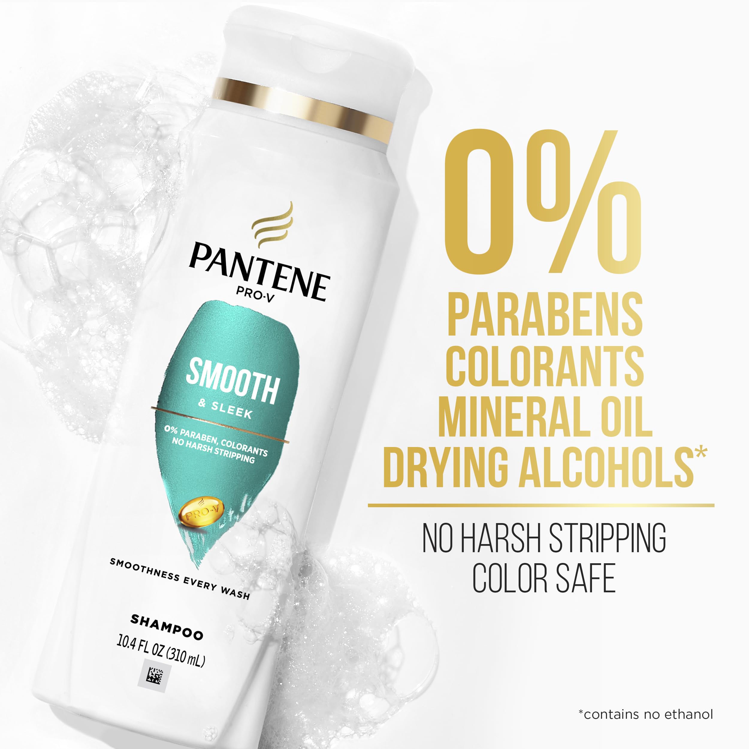 Pantene Pro-V vitamins closeup highlighting Pro-Vitamins
