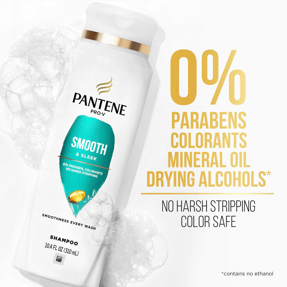Pantene Pro-V vitamins closeup highlighting Pro-Vitamins