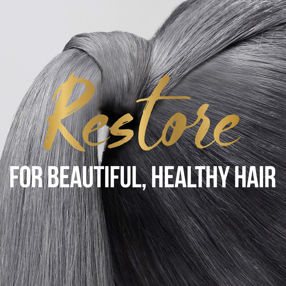 Pantene Pro-V Ultimate 10-in-1 Beauty Balm on sleek hair for shine and manageability