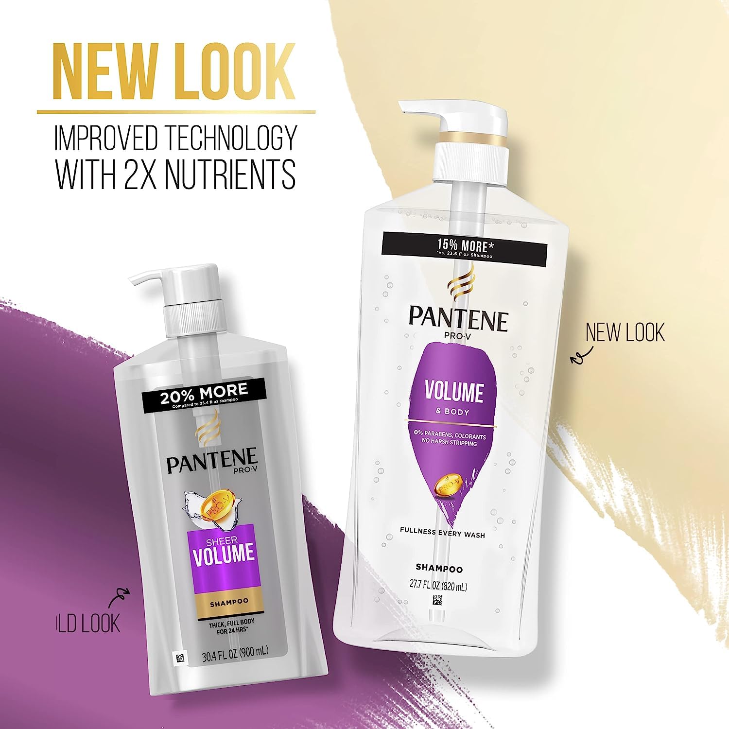 Pantene Miracle Rescue Shot ampoule being applied to damp hair for targeted care.