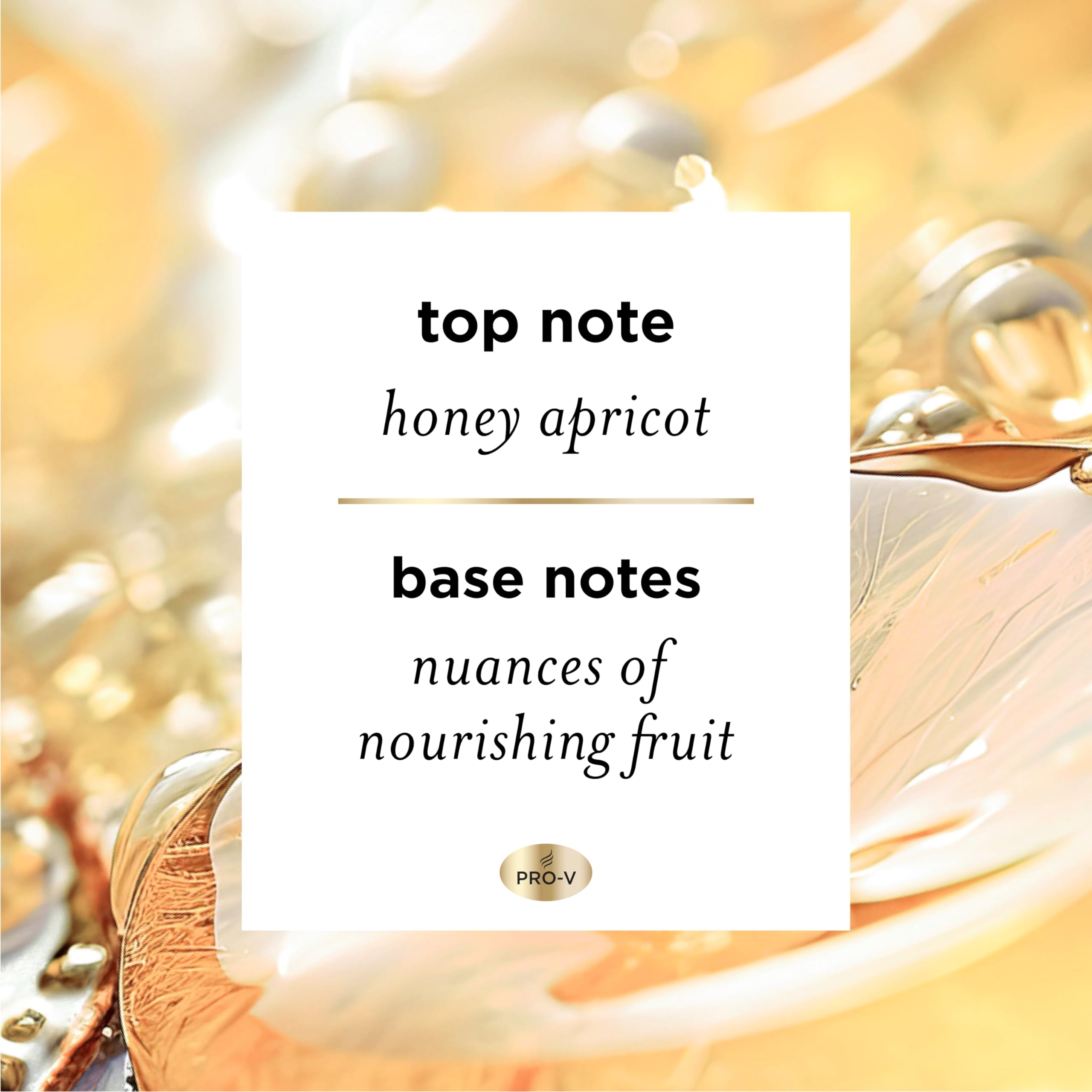Pantene Pro-V rice-water collection label communicates nutrient-rich formula.