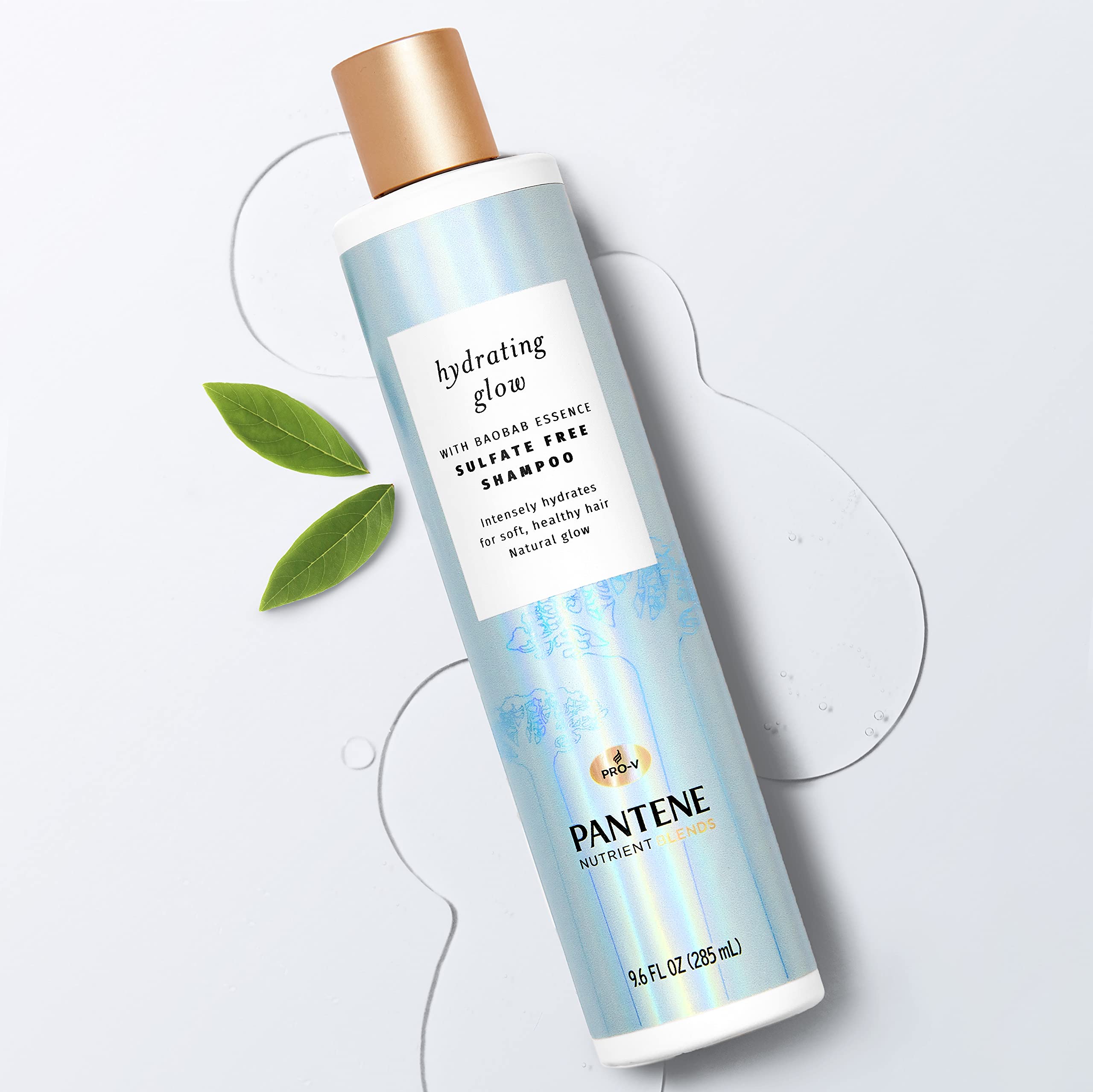 Pantene Soft, shiny hair after use suggests healthy glow.
