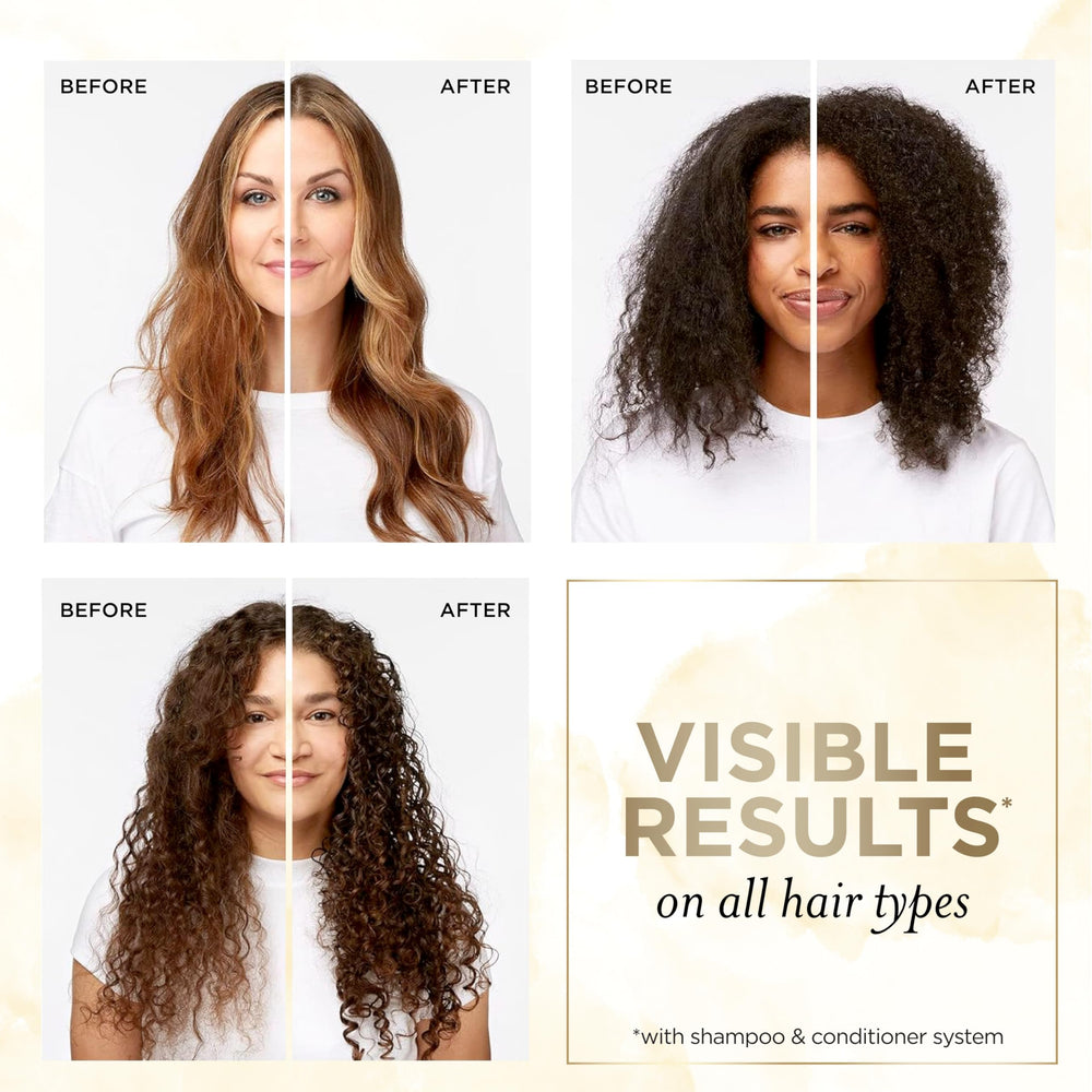 Pantene sulfate-free shampoo bottle emphasizes safe color maintenance.