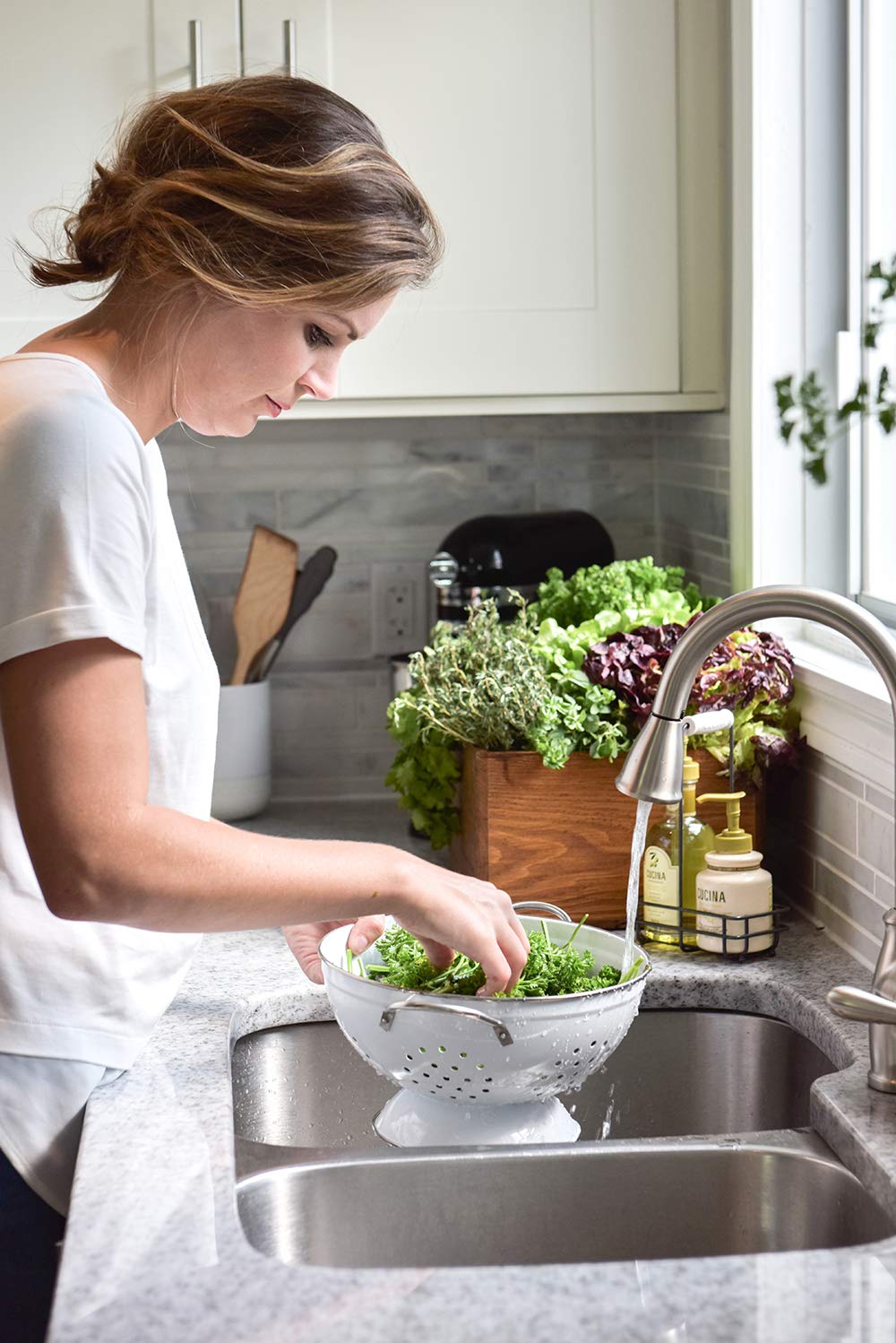 PANZERR Cucina coriander-olive-tree label highlighting premium fragrance and elegant kitchen styling.