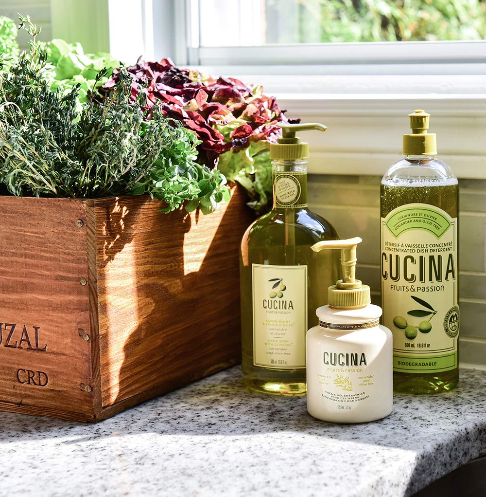 PANZERR Cucina scented kitchen finish adds a refined aroma to everyday tasks.