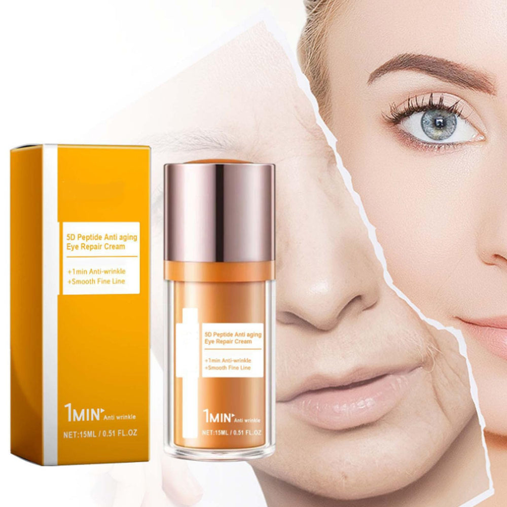 PAPA FEEL Eye Cream applied under-eye demonstrates quick absorption