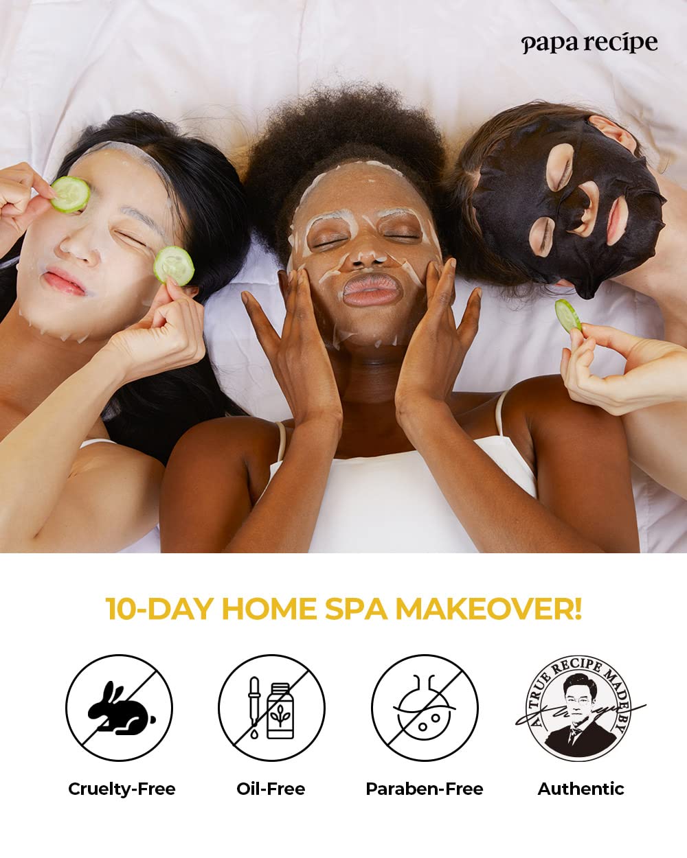 Papa Recipe Bombee Honey Mask pack on display from the Bombee collection