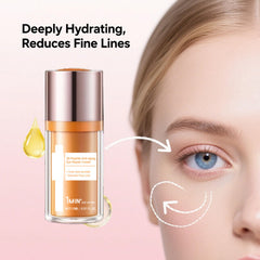 Papafeel eye cream texture swatch reveals light non-greasy finish for day wear