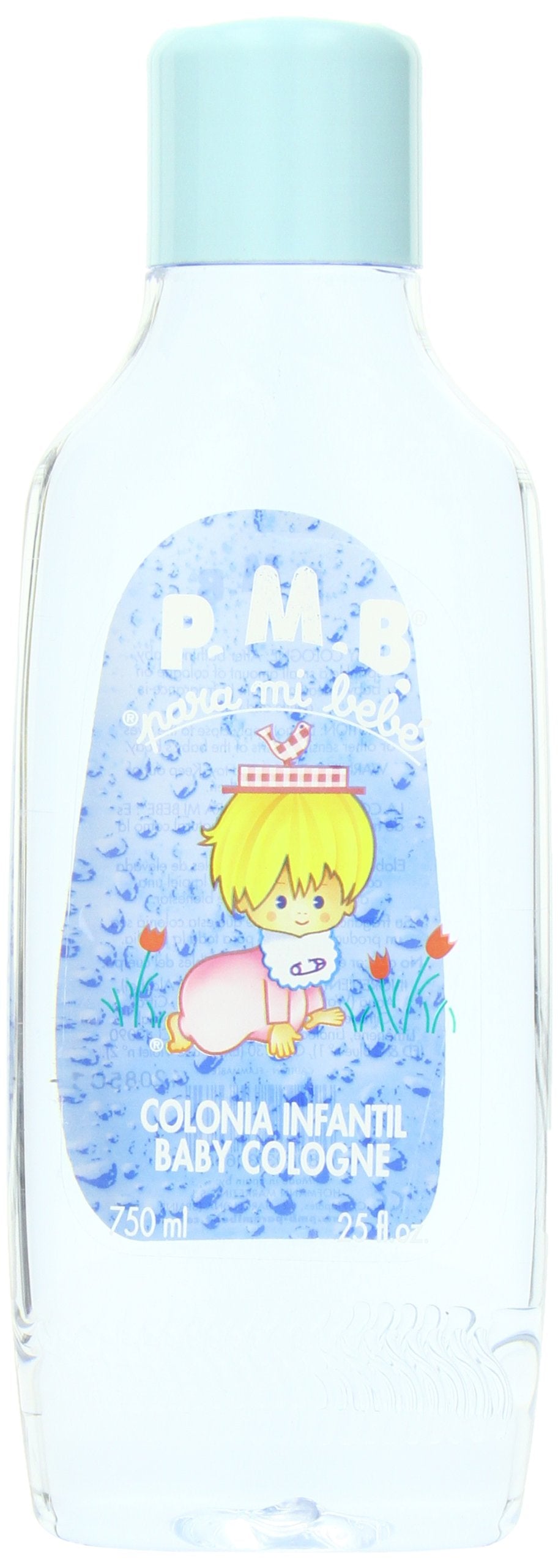 Para Mi Bebe Splash Cologne bottle front, gentle alcohol-free option for sensitive skin.