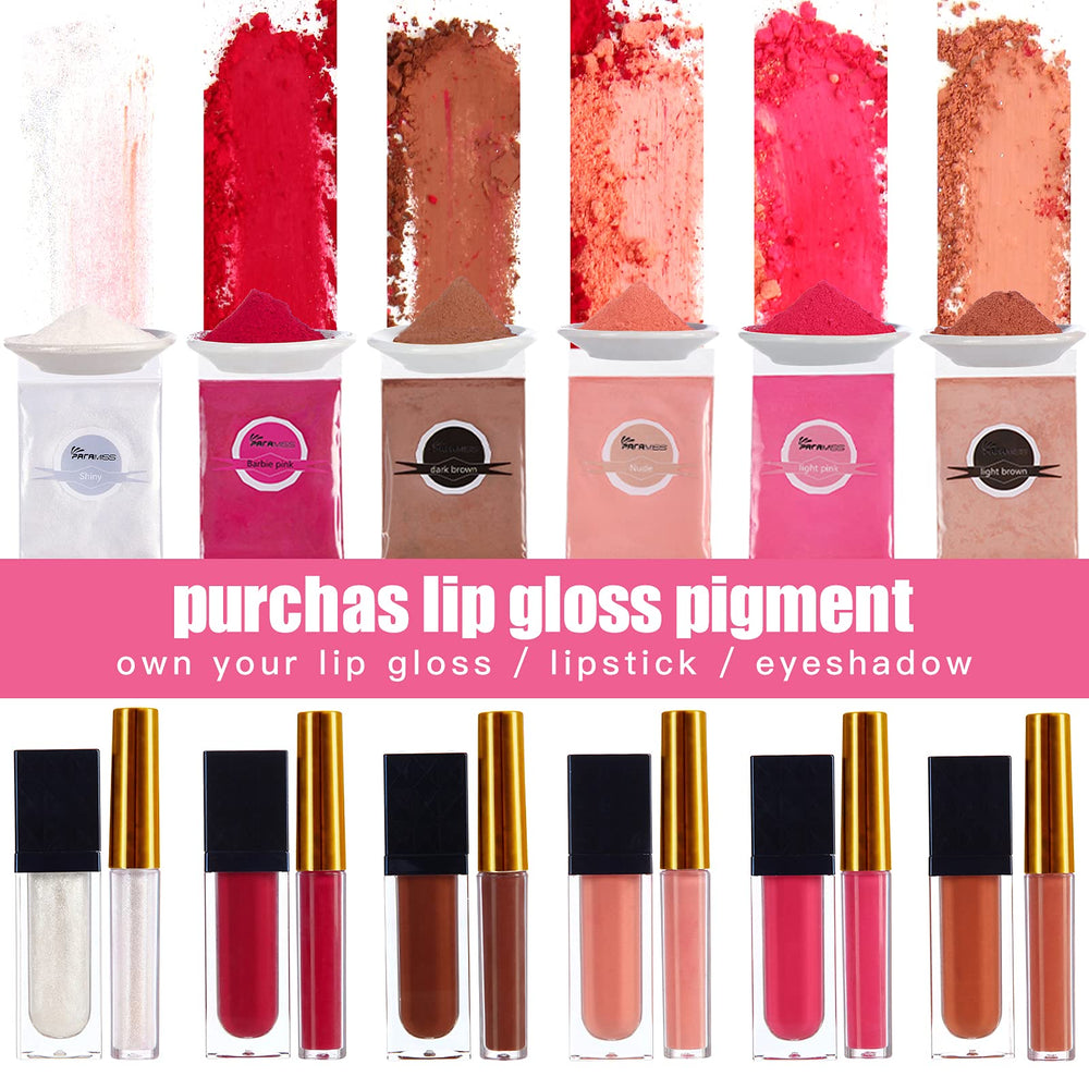 PARAMISS nude pigment collection closeup shows versatile natural tones for everyday looks.