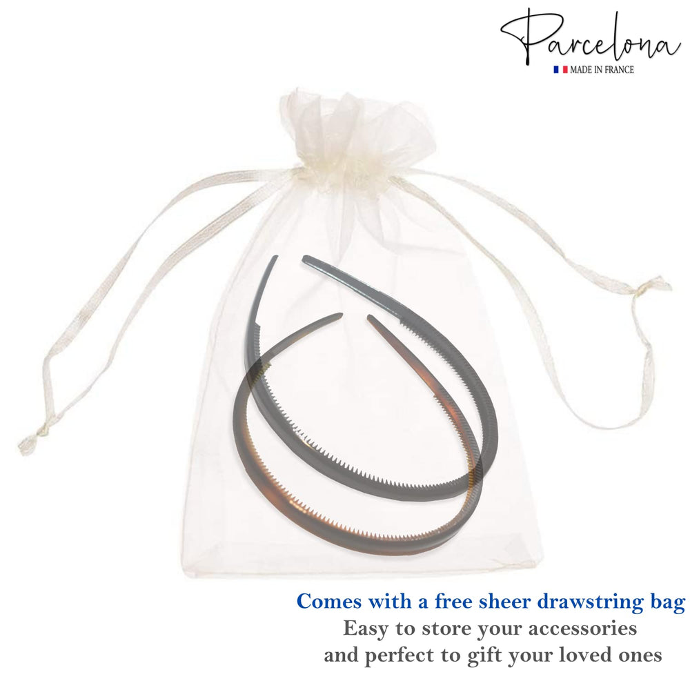 Parcelona headband color may vary with lighting, adding authentic character.