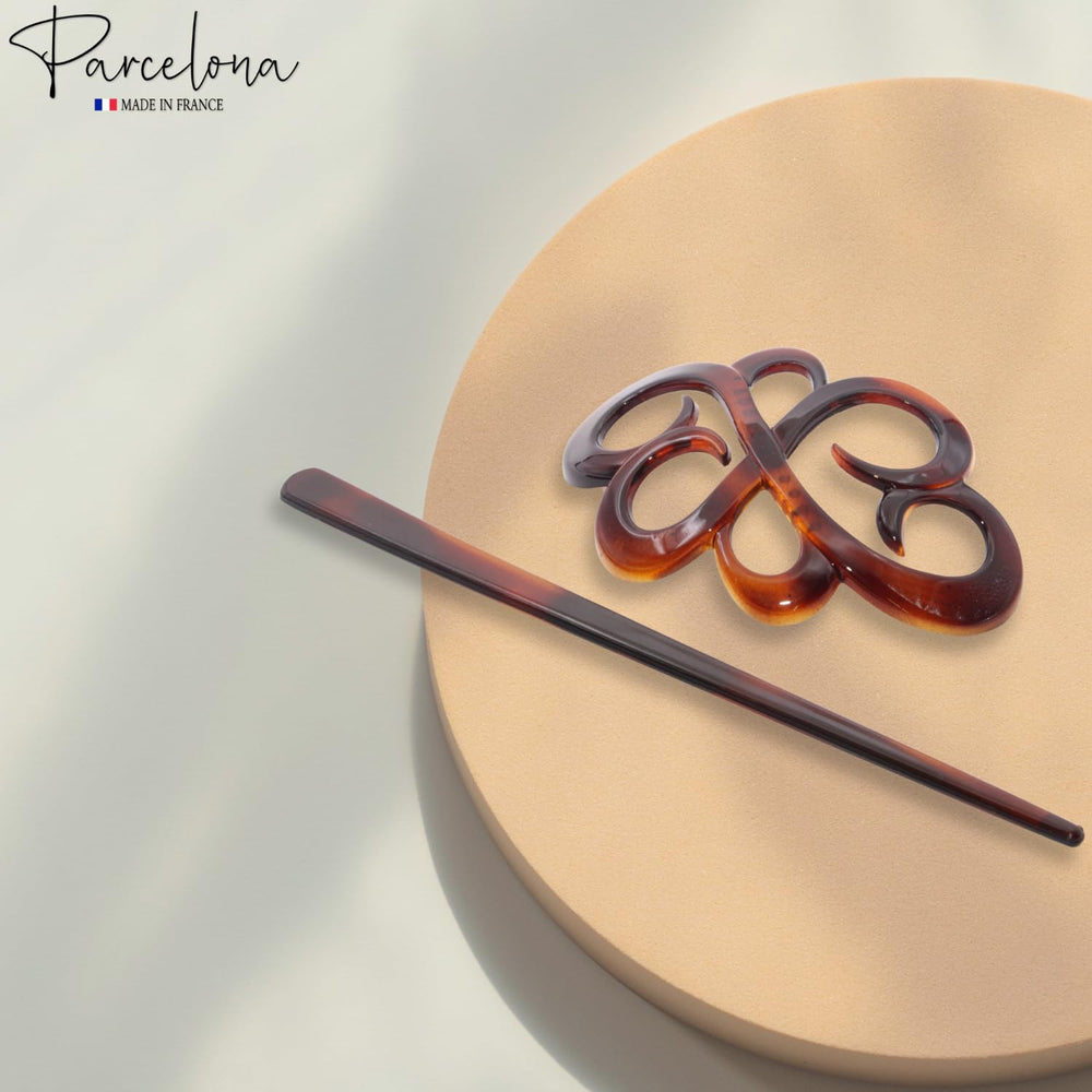 Parcelona elegant cellulose acetate finish adds luxe look