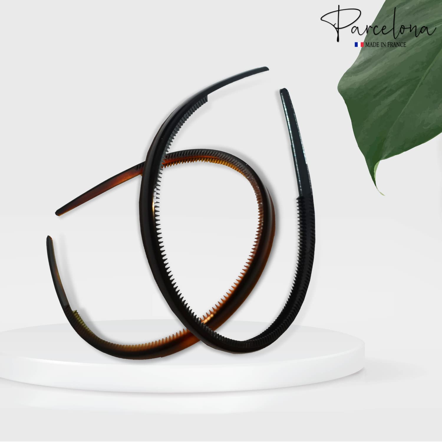 Parcelona headbands styled on a model for versatile day-to-night looks.