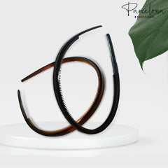 Parcelona headbands styled on a model for versatile day-to-night looks.