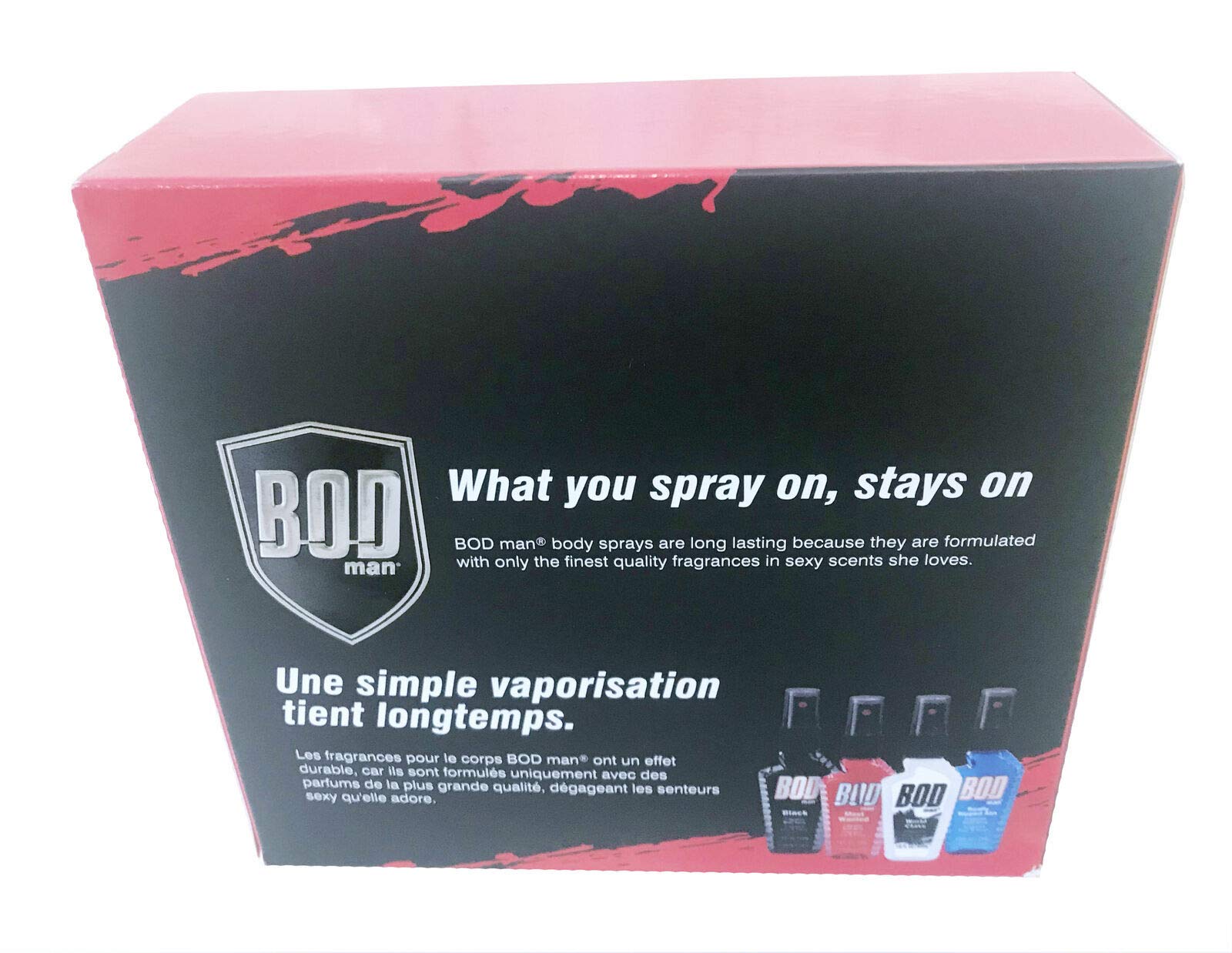Parfums De Coeur BOD Man Really Ripped Abs spray for gym-ready freshness